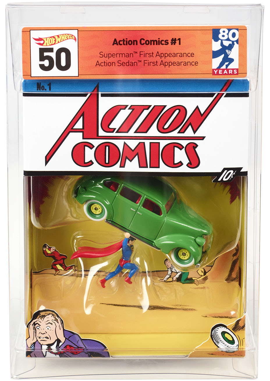 Hot Wheels Reveals SDCC Exclusive "Action Comics No. 1" Diorama