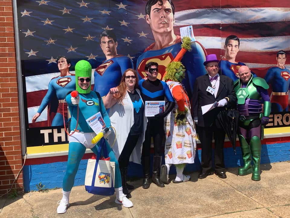 Iconic Characters Compete in Annual Superman Celebration Costume Contest