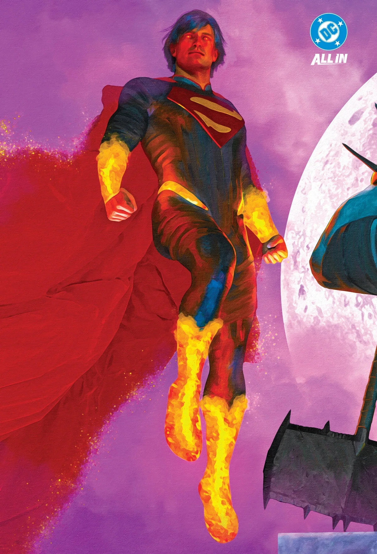 Absolute Superman Vol. 1 exclusive hardcover dust jacket by Mark Spears