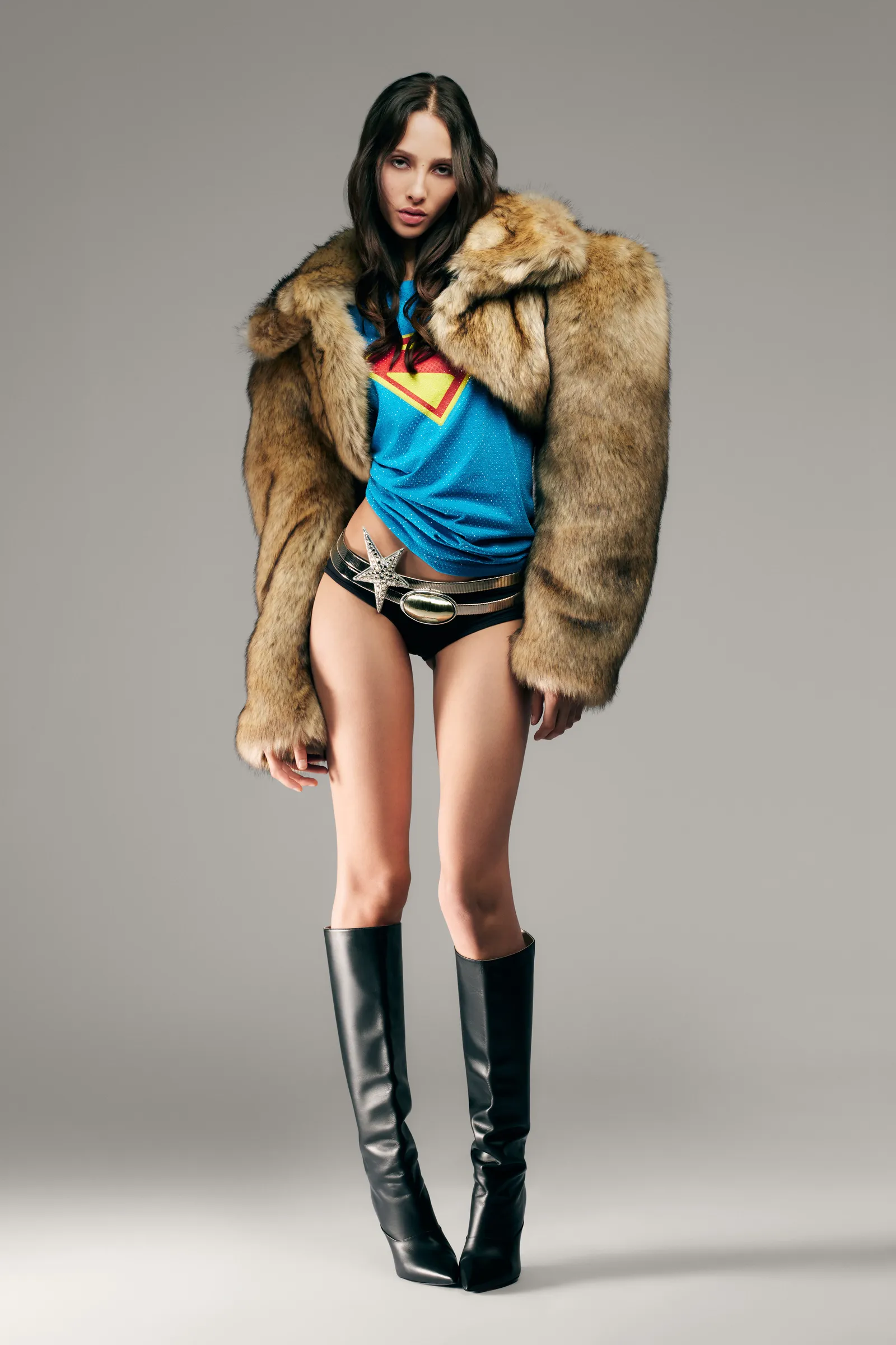 David Koma Debuts Official Supergirl-Inspired Pre-Fall 2026 Collection