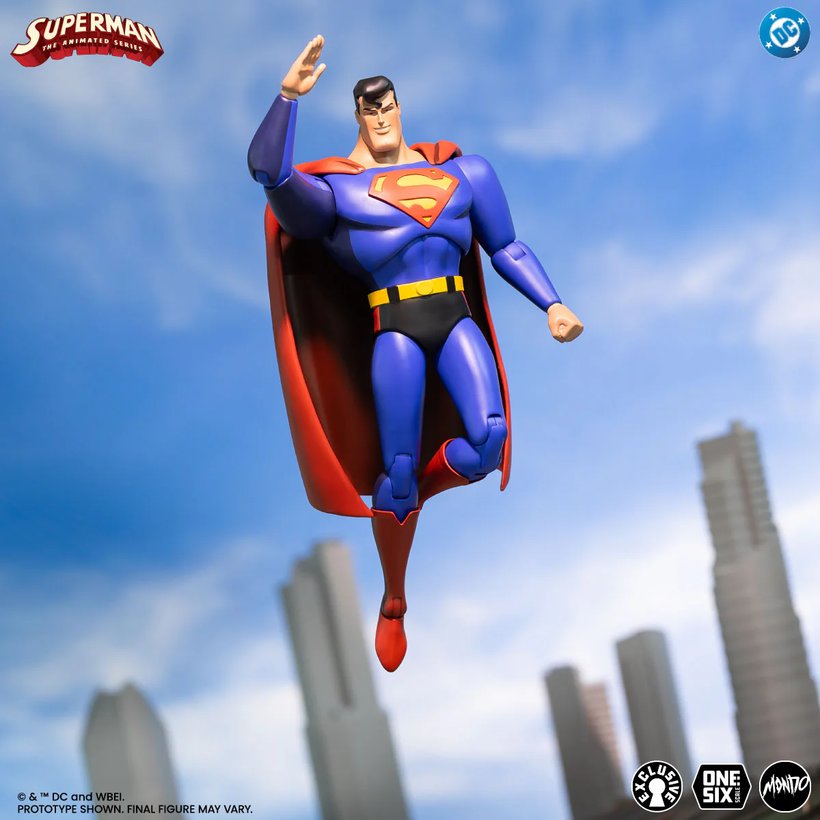 Mondo Unveils Limited-Edition Superman: The Animated Series 1/6