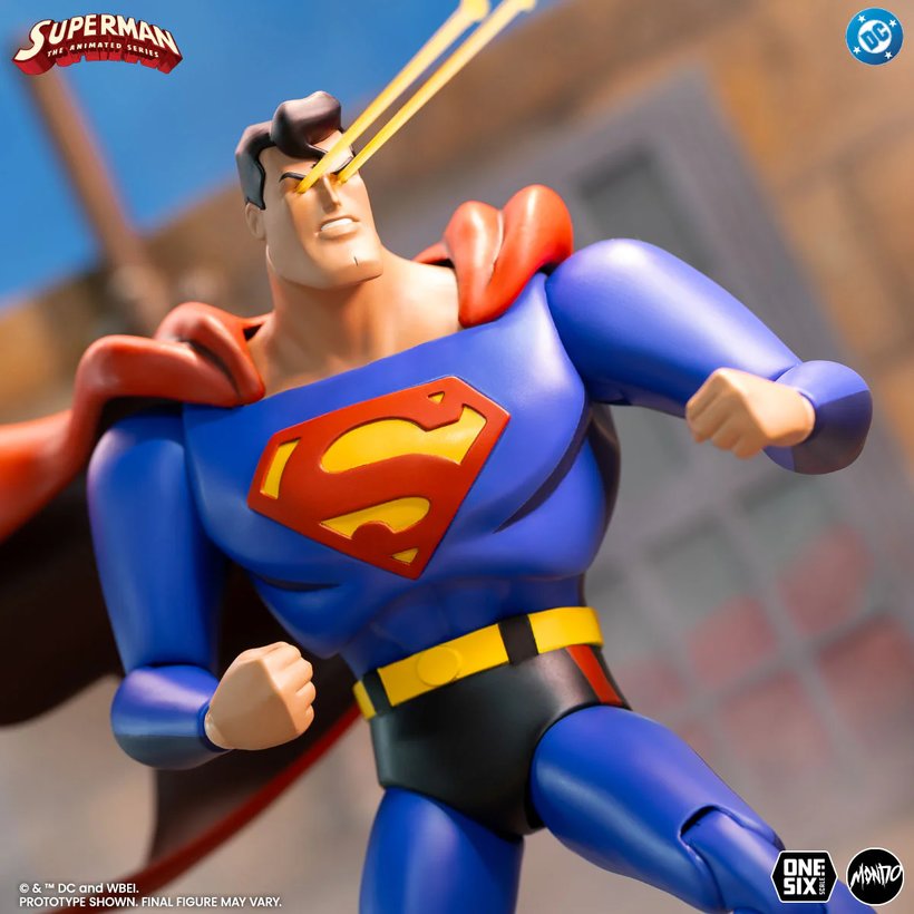 Mondo Unveils Limited-Edition Superman: The Animated Series 1/6