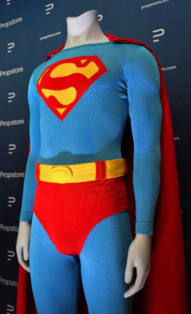 Christopher Reeve and Brandon Routh Superman Costumes Highlight Propstore Entertainment Memorabilia Auction