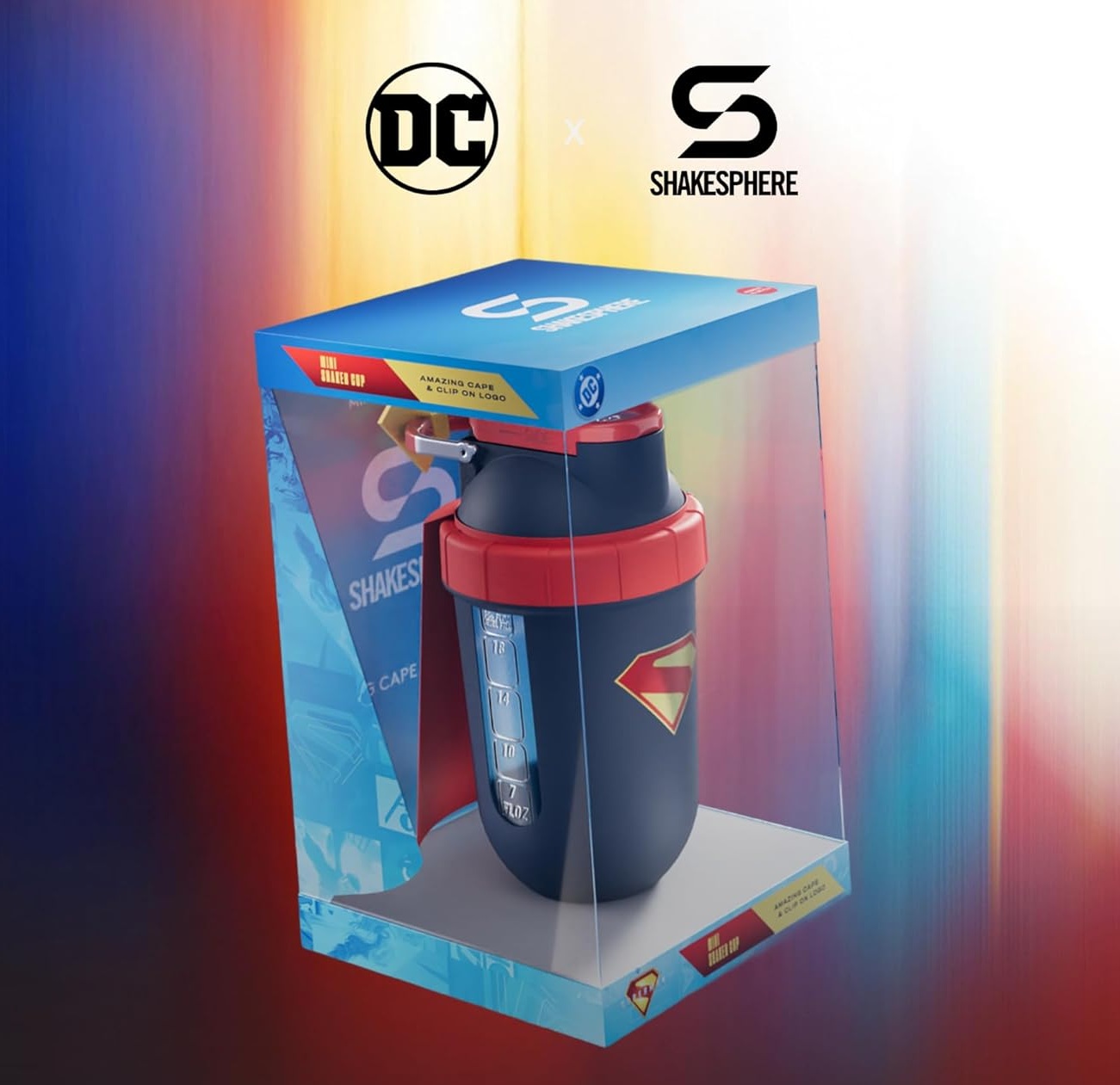 Shakesphere Launches Limited-Edition Superman Shaker Bottle