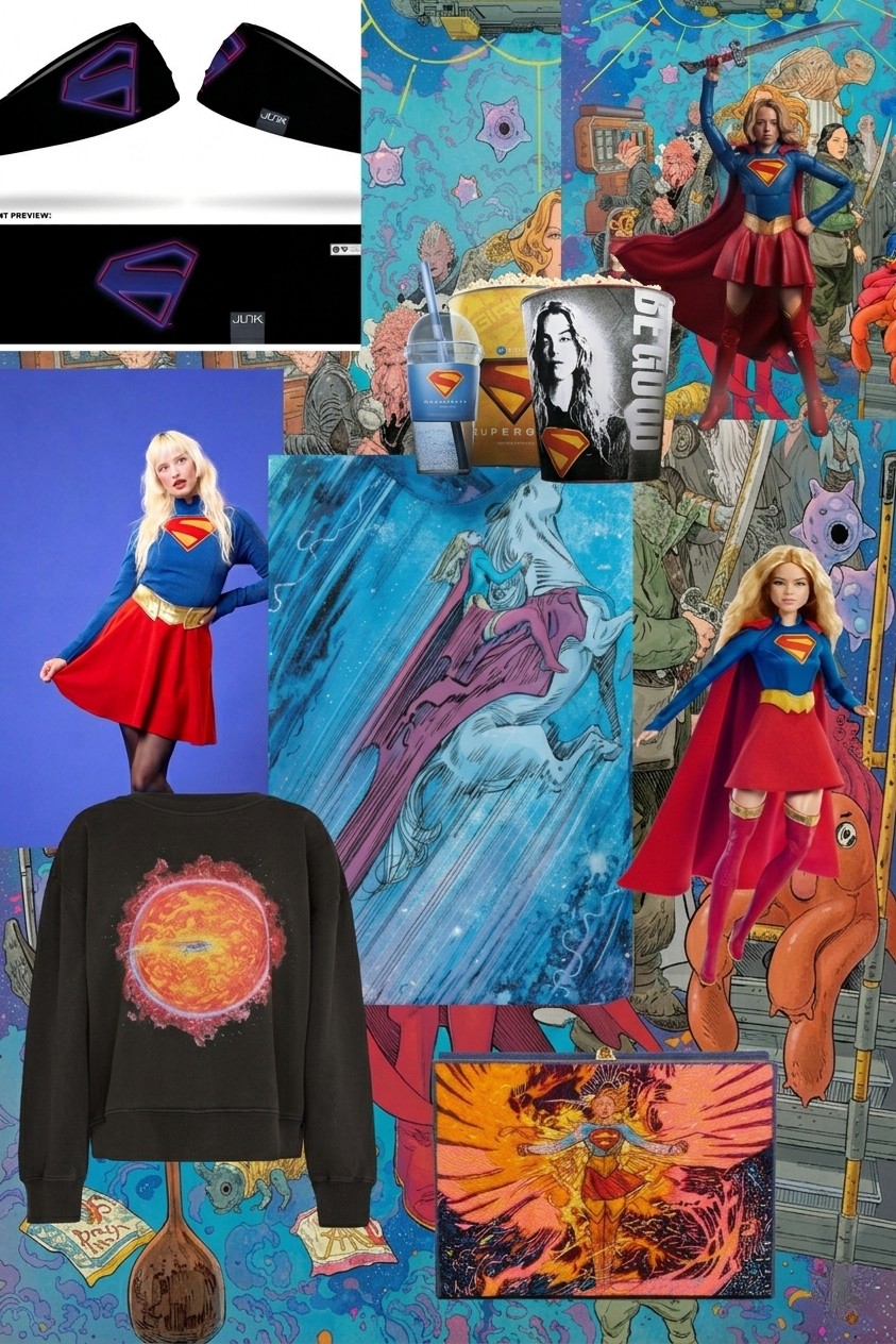Look Out! Warner Bros. Discovery Announces "Supergirl" Global Product Collection