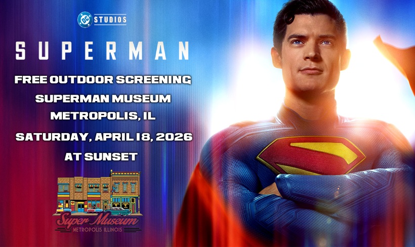 Superman Museum Announces Free Outdoor Screening of "Superman" (2025)