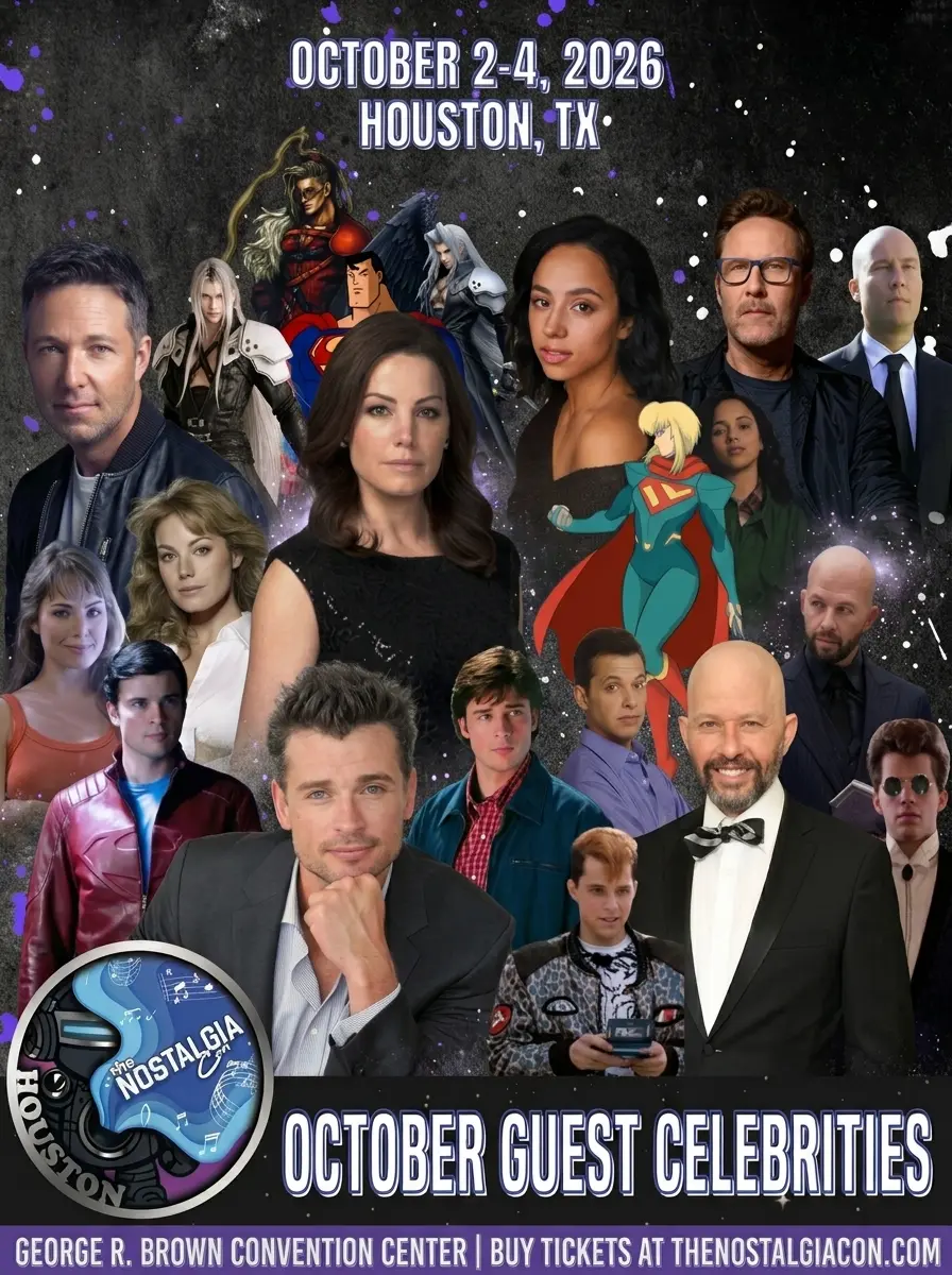 Superman and Smallville Stars Set for The Nostalgia Con Houston