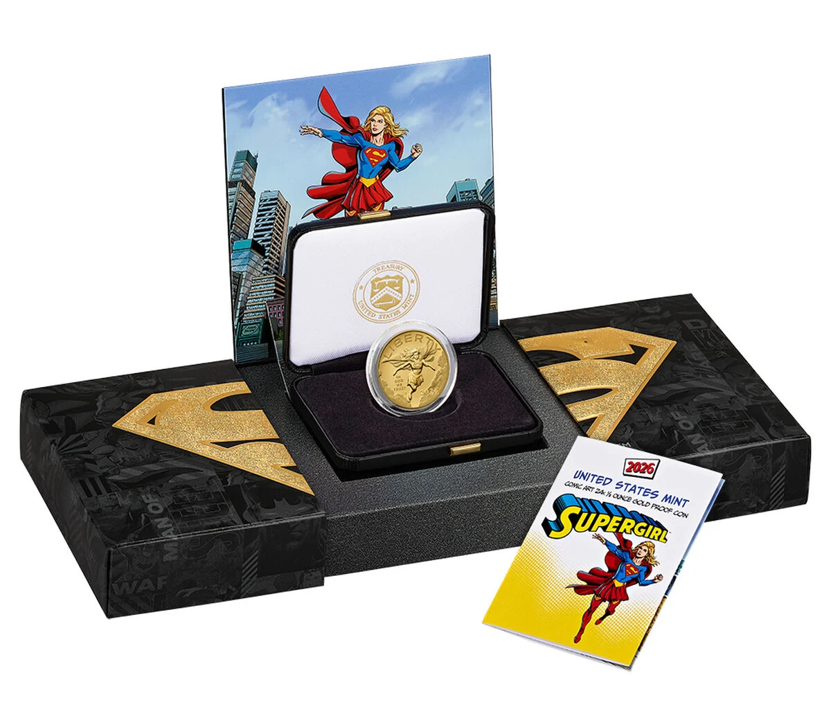 U.S. Mint to Release Supergirl Gold Coin and Silver Medals October 1