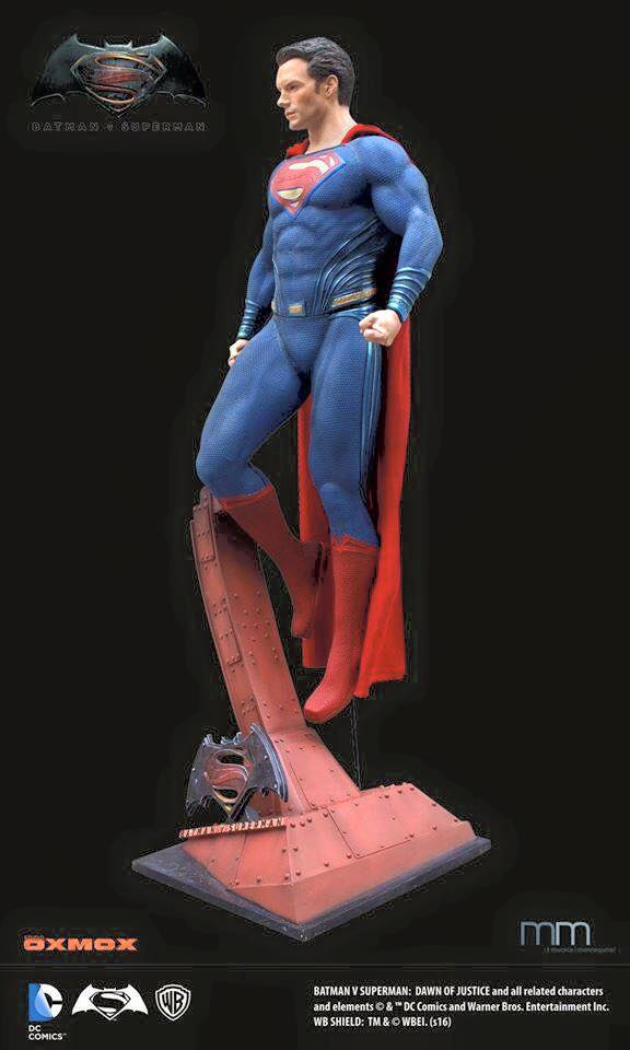 warner brothers superman statue
