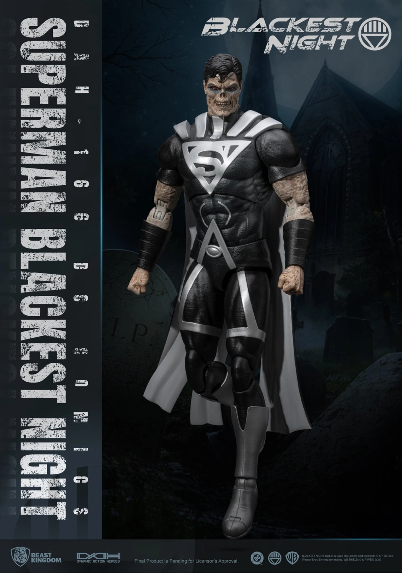Beast Kingdom Reveals Blackest Night Superman for Walmart Collector Con