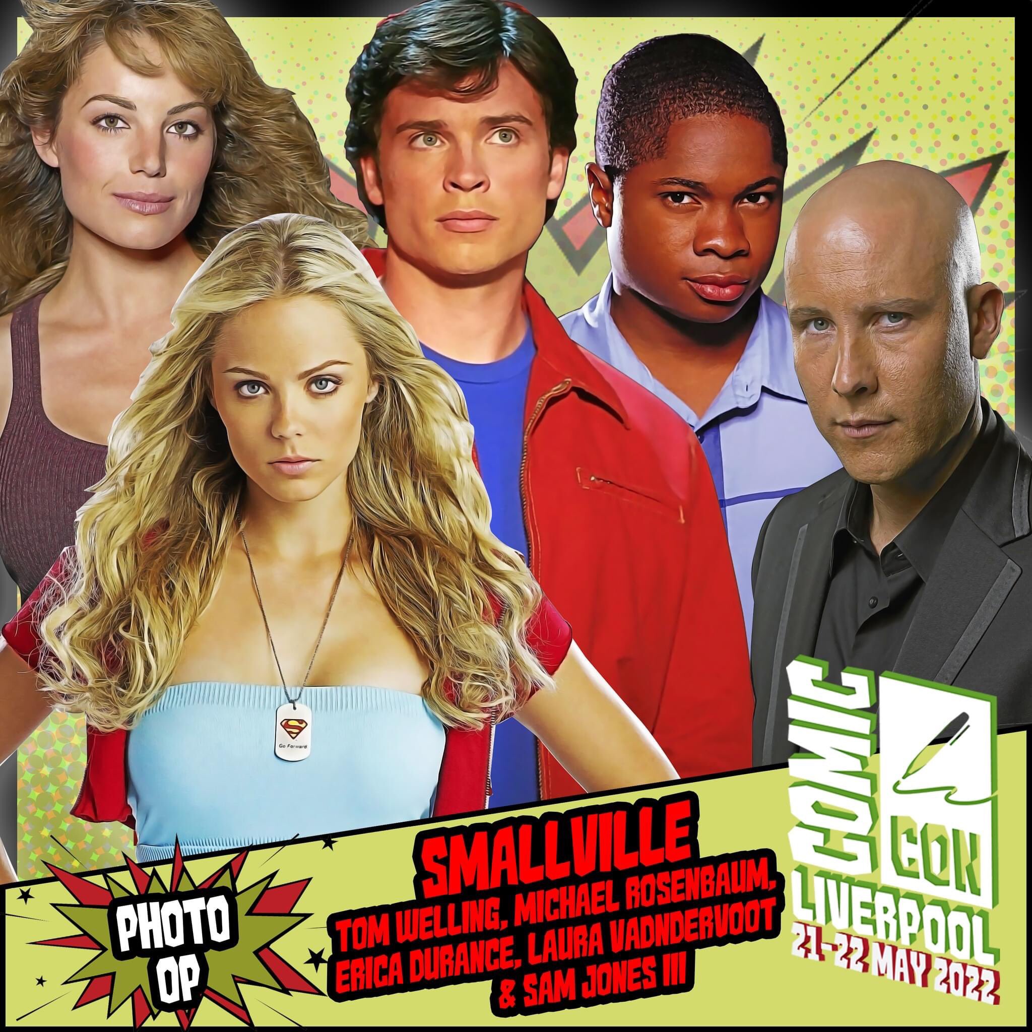 ‘Smallville’ Cast Reunion at ComicCon Liverpool KSA Comics