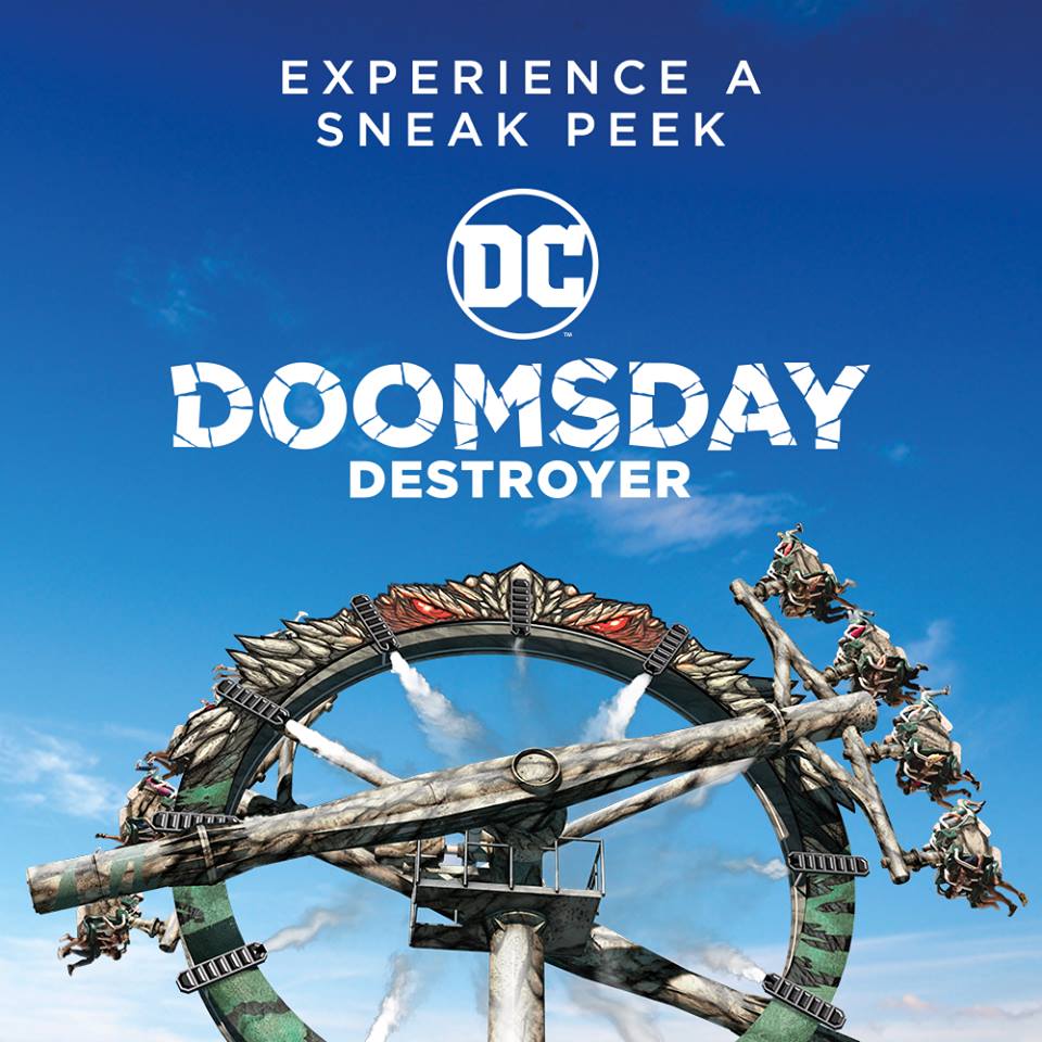 The Superman Super Site September 18, 2016 "Doomsday Destroyer" Ride