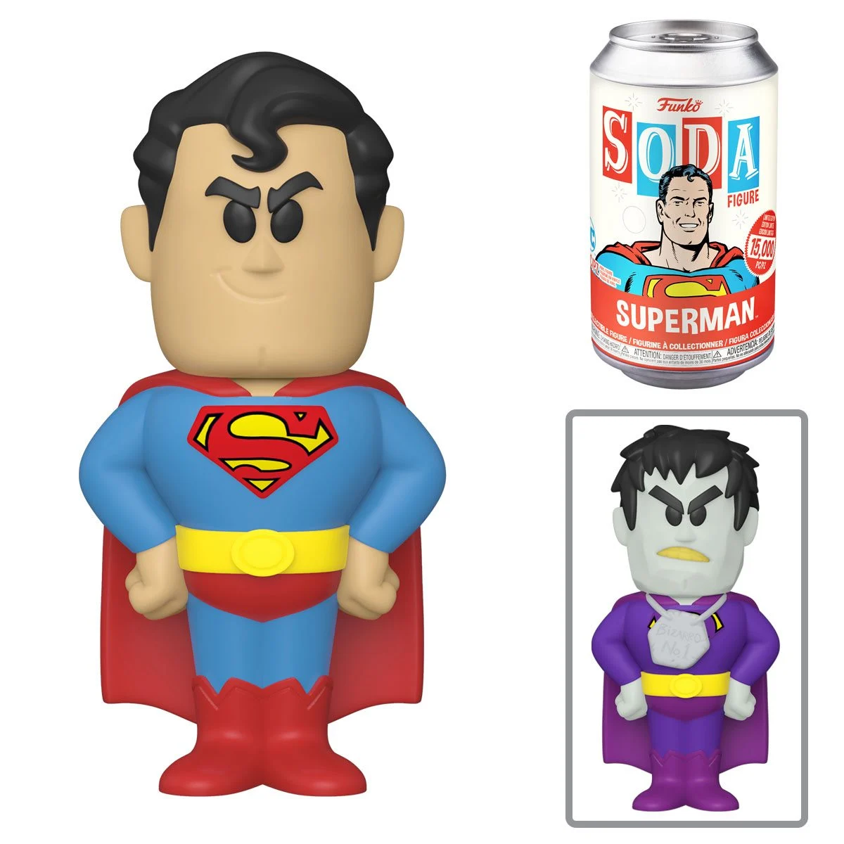 Funko Announces Superman Vinyl Soda Figure
