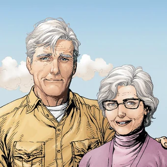 The Superman Super Site Jonathan Pa Kent Martha Ma Kent