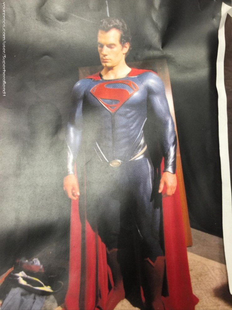 Man of Steel Leaked Test Costume Photos