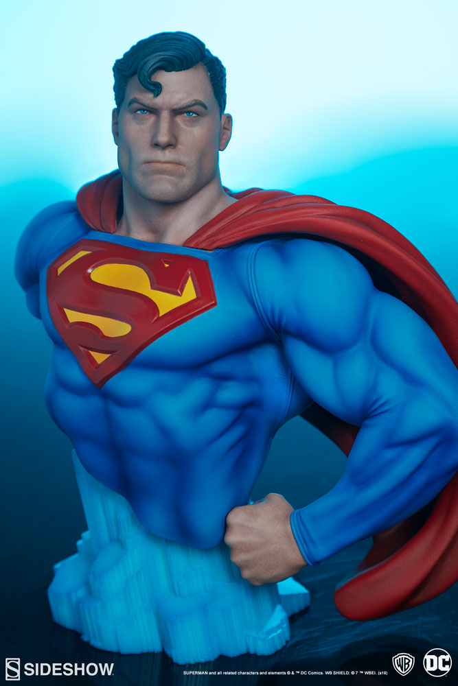 Sideshow Announces Superman Collectible Bust