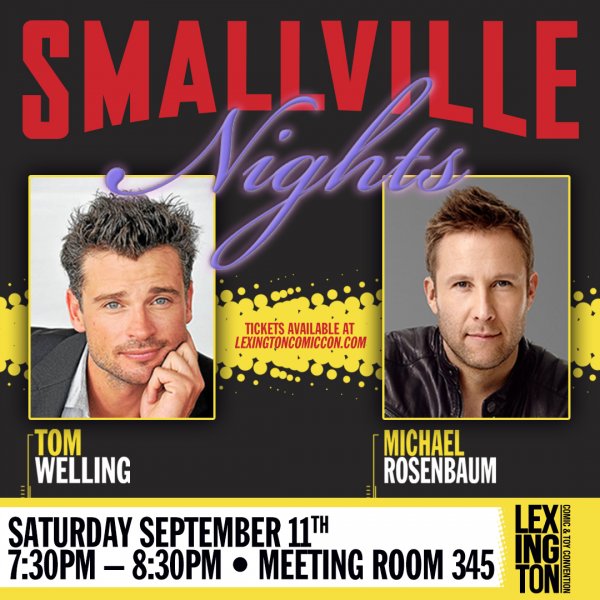 Tom Welling Comic Con Tv Guide