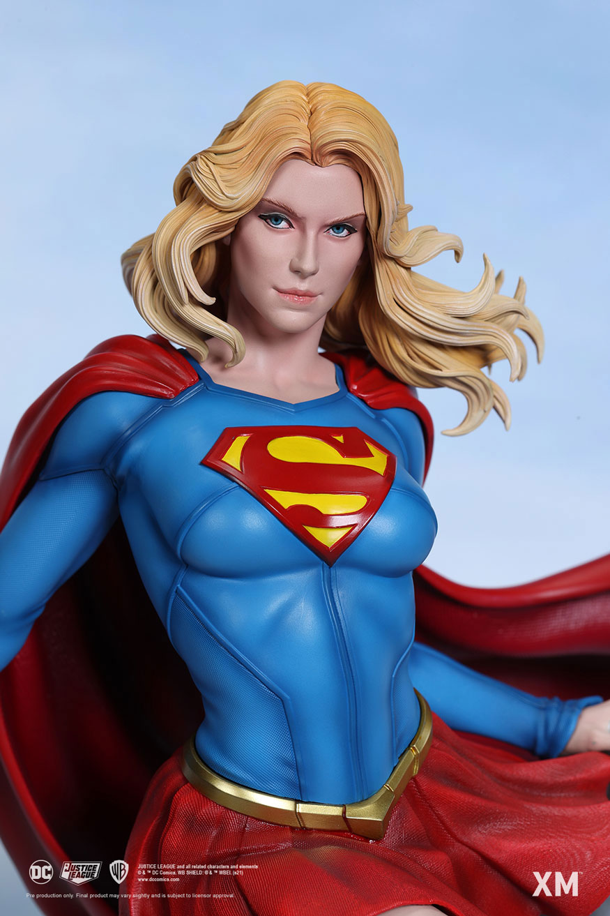 cw supergirl statue